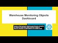 Snowflake | Warehouse Monitoring Objects dashboard creation in Snowsight