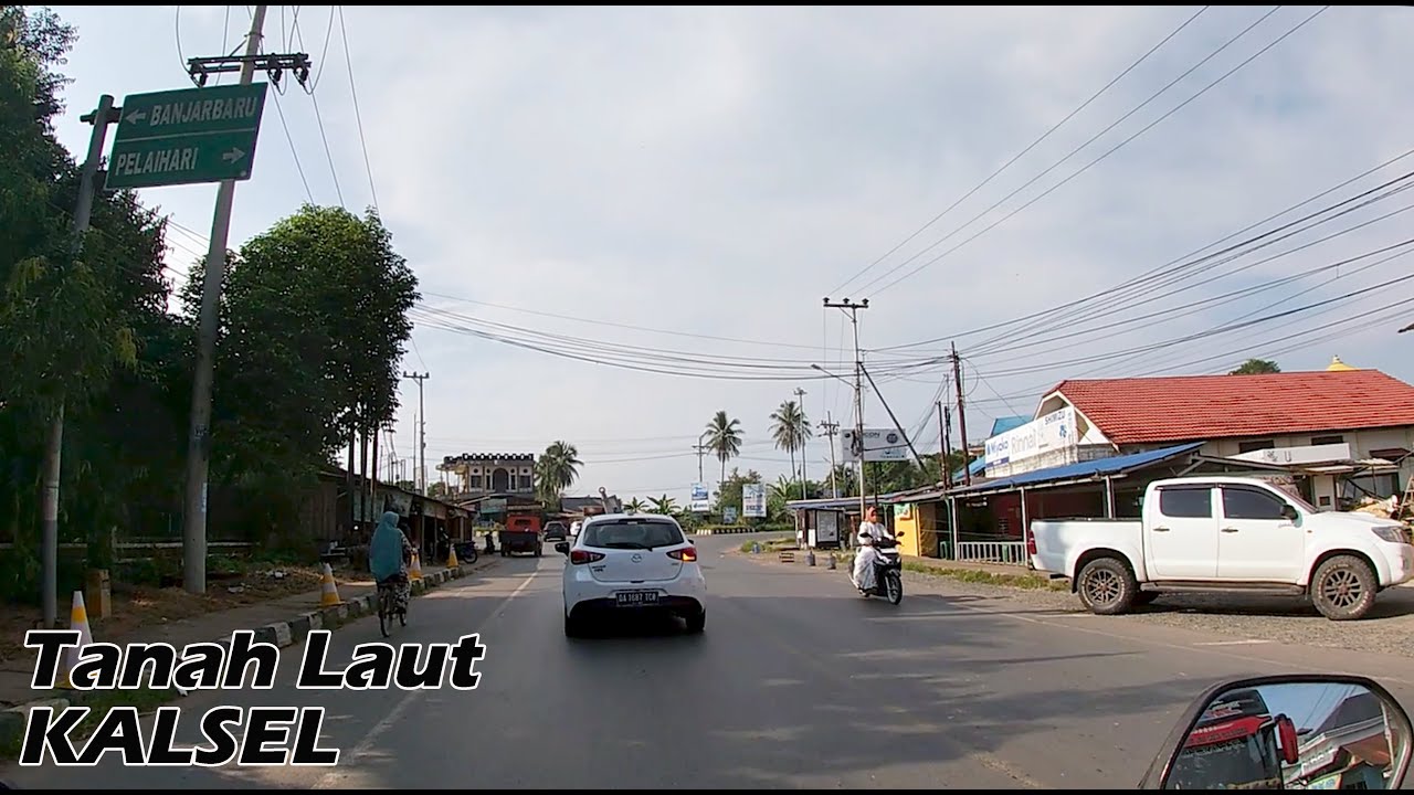 Suasana Perjalanan ke Kota Pelaihari || Motovlog Banjarmasin