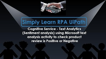 Text Analytics (Sentiment analysis) using Microsoft Text Analysis Activity.