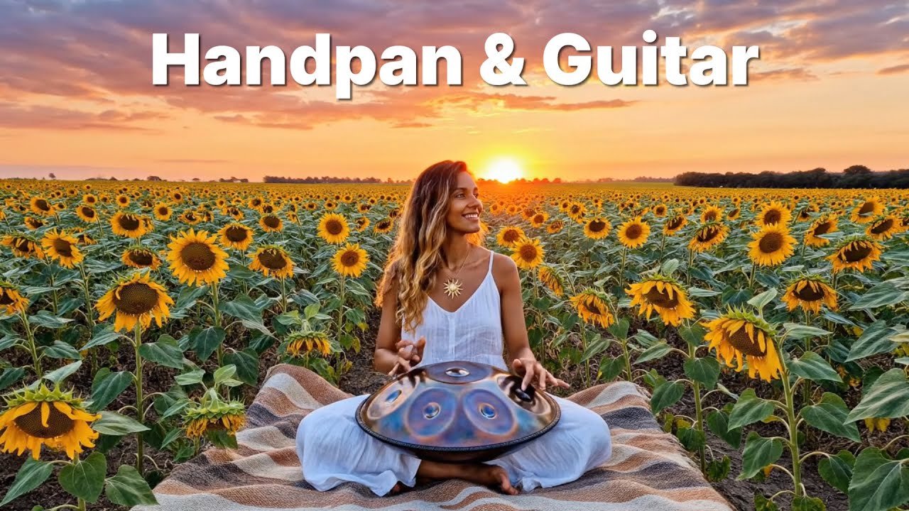 Guarda 🌻 Joyful Summer Music for a Positive Day | Handpan & Guitar in a Sunflower Field (1-Hour) su YouTube Guarda 🌻 Joyful Summer Music for a Positive Day | Handpan & Guitar in a Sunflower Field (1-Hour) su YouTube