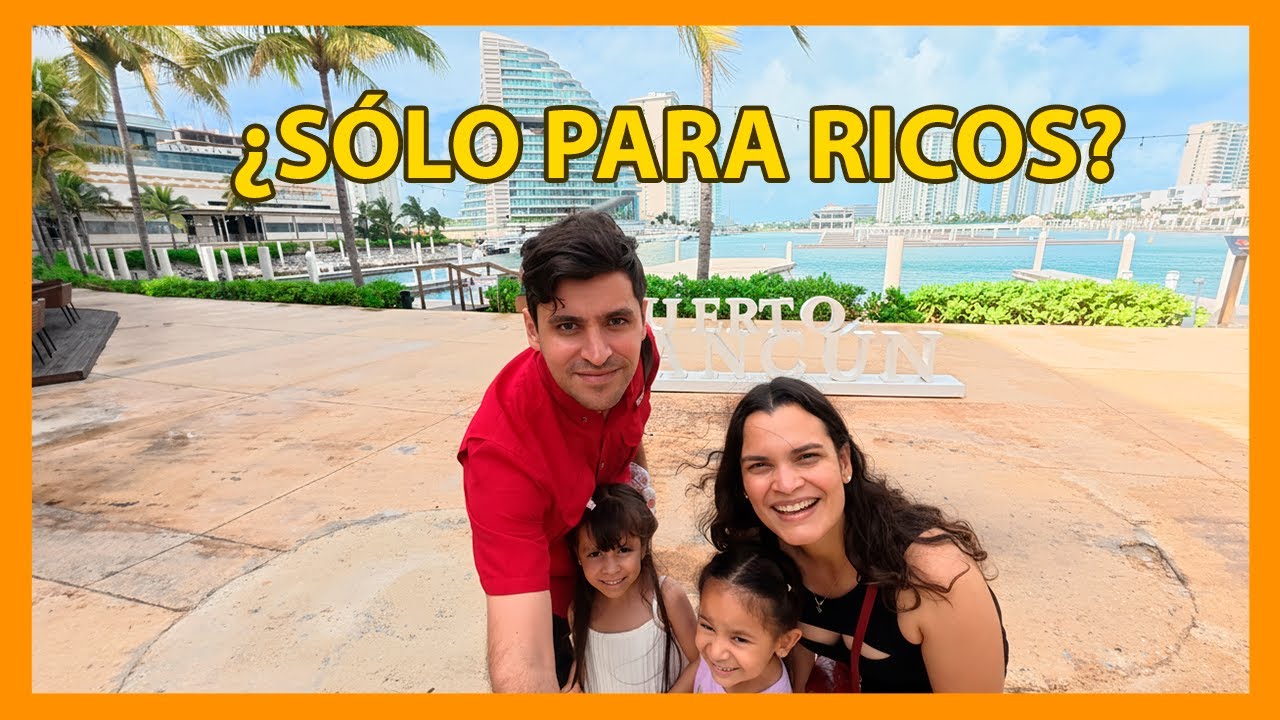 Así es el Mall de los MILLONARIOS en Cancún 😱 |  Visitando Puerto Cancún con niños 🌴