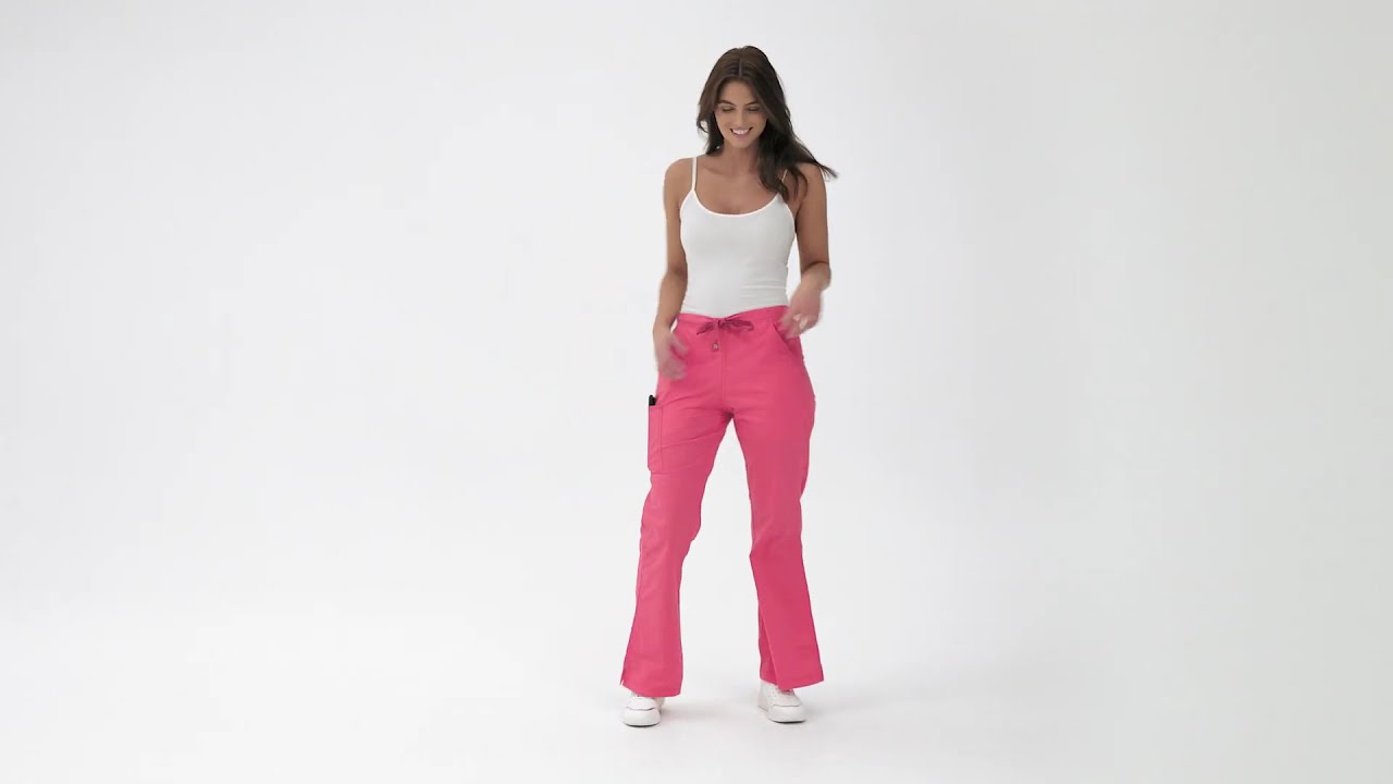 WonderFLEX Flare Leg Scrub Trousers