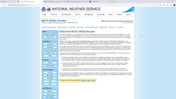 MetPy Monday #136 - Delving into unknown NDFD GRIB data