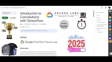 [NEW2025] Introduction to Convolutions with TensorFlow || #GSP632 || #qwiklabs || Lab Solution