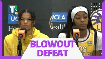 Rickea Jackson and Rae Burrell on LA Sparks LOSING home game to NY Liberty by 35 POINTS Rickea Jackson and Rae Burrell on LA Sparks LOSING home game to NY Liberty by 35 POINTS thumbnail