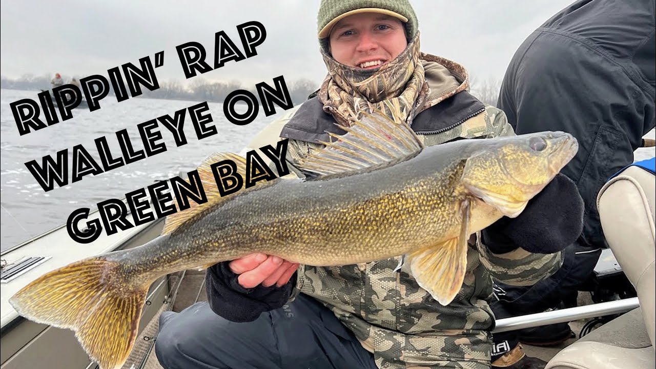 Pre-Spawn Rippin' Rap Walleye on Green Bay 