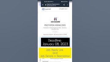 Jobs | Off Campus Hiring 2023 | Hexaware | Interview