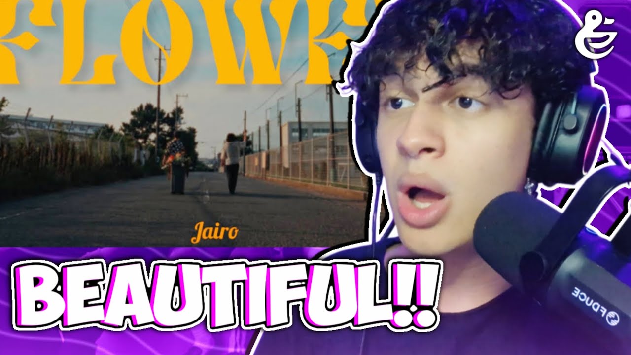 DUCKZY Reacts to: Jairo - Flower【Official Music Video】🔥🎤