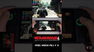 Metal Gear Solid 4 ROG XBOX ALLY X Performance: PS3 Emulatiom - RPCS3