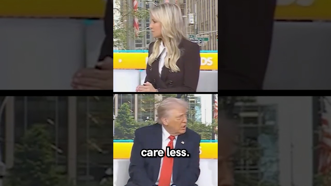 Trump Doesn't Care.