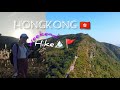 Hiking in hongkong hok tau ridge lets explore majestic hills in hk