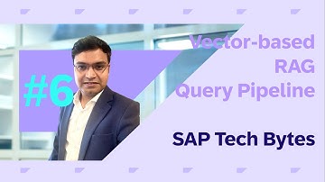 SAP BTP AI Best Practices #6: Vector-based RAG Query Pipeline