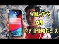 Whats on my iphone x 