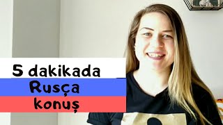 Rusça Selamlaşma, Tanışma ve Vedalaşma| Rusça Günlük Konuşma