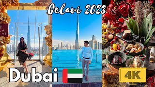 CÉ LA VI Dubai 2023 Michelin Star Restaurant | Epic Birthday Surprise! | The Address Sky View Hotel