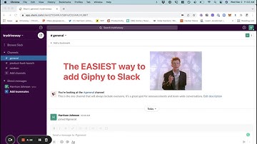 How to add Giphy to Slack in 1 minute 🔌