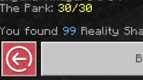 Reality Shards Location | The Park | CraftersMC Skyblock with Explanation