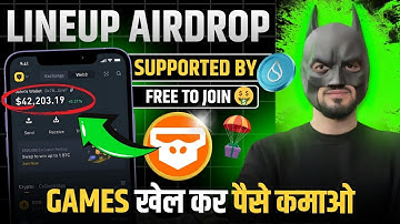 New Crypto Airdrop | Lineup Games | New Testnet Airdrop Today