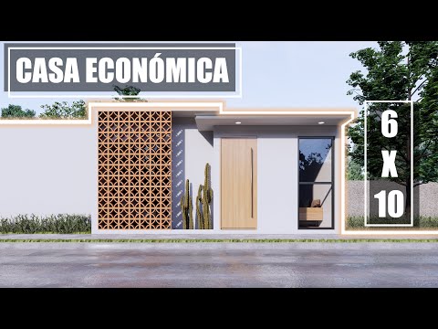 ¡CASA ECONÓMICA MINIMALISTA