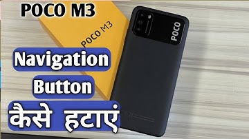 Poco M3 Hide Navigation button | How  To Hide Navigation button in Poco M3 | Aks Tech4u