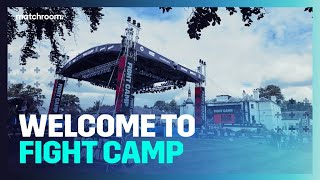 DRONE TOUR: Matchroom HQ setup for Fight Camp 2021