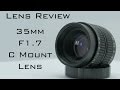 Fujian 35mm f1.7 C Mount lens review (GH4)