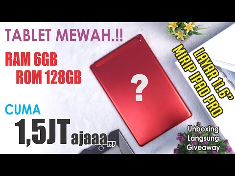 Lagi, Rekomendasi Tablet dengan layar 2K Amoled dengan Harga 1 Jutaan, ROM 64GB, Dan baterai super a. 