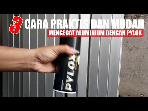 3 LANGKAH MUDAH DAN PRAKTIS MENGECAT ALUMINIUM