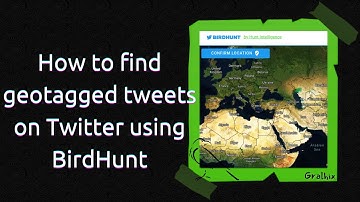 How to find geotagged tweets on Twitter using BirdHunt | OSINT Tool Tutorial