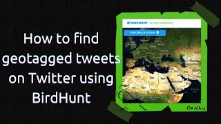 How to find geotagged tweets on Twitter using BirdHunt | OSINT Tool Tutorial screenshot 5