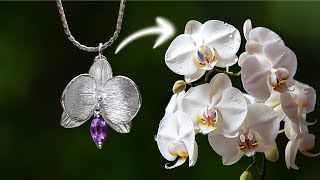 How to Make Phalaenopsis Floral Jewelry | 如何製作蝴蝶蘭花卉首飾