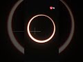 &#39;Ring of fire&#39; solar eclipse dazzles stargazers across Americas #shorts #space #viral
