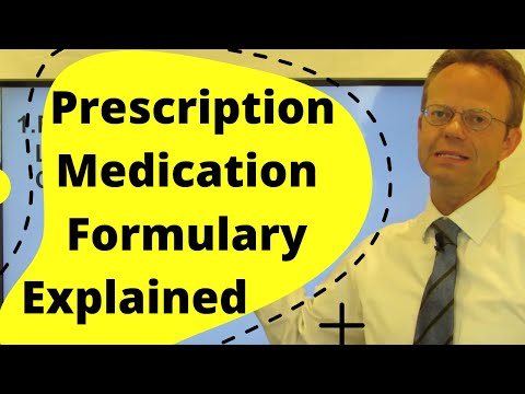 Formulary for Prescription Medication Explained