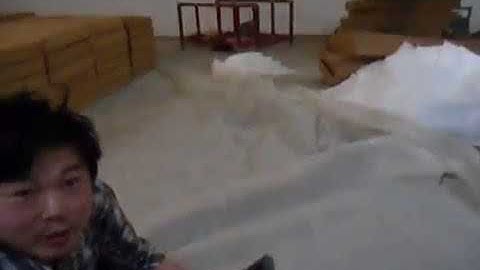 Vertical Metal 4 Drawer filing cabinet install video Luoyang Hanghai Office Furniture