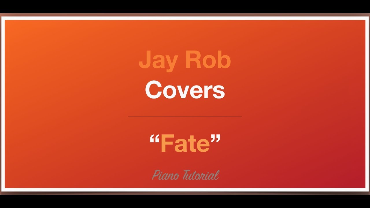 Fate | H.E.R. | Higher | Piano Tutorial