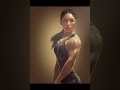 Fixing AI Generated art, After the workout