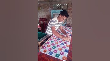 hand block printing super fast 😂#shorts #video