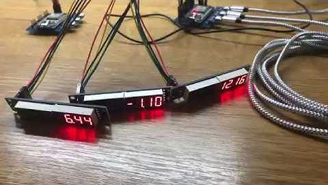 AS5311 Messsensor mit ESP32 Chip auslesen 3-Achsen-Test