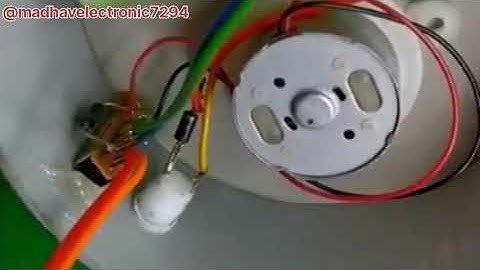 देसी जुगाड़ करेगा खेतो कि निगरानी। how to make 360° rotating dc torch light at hom