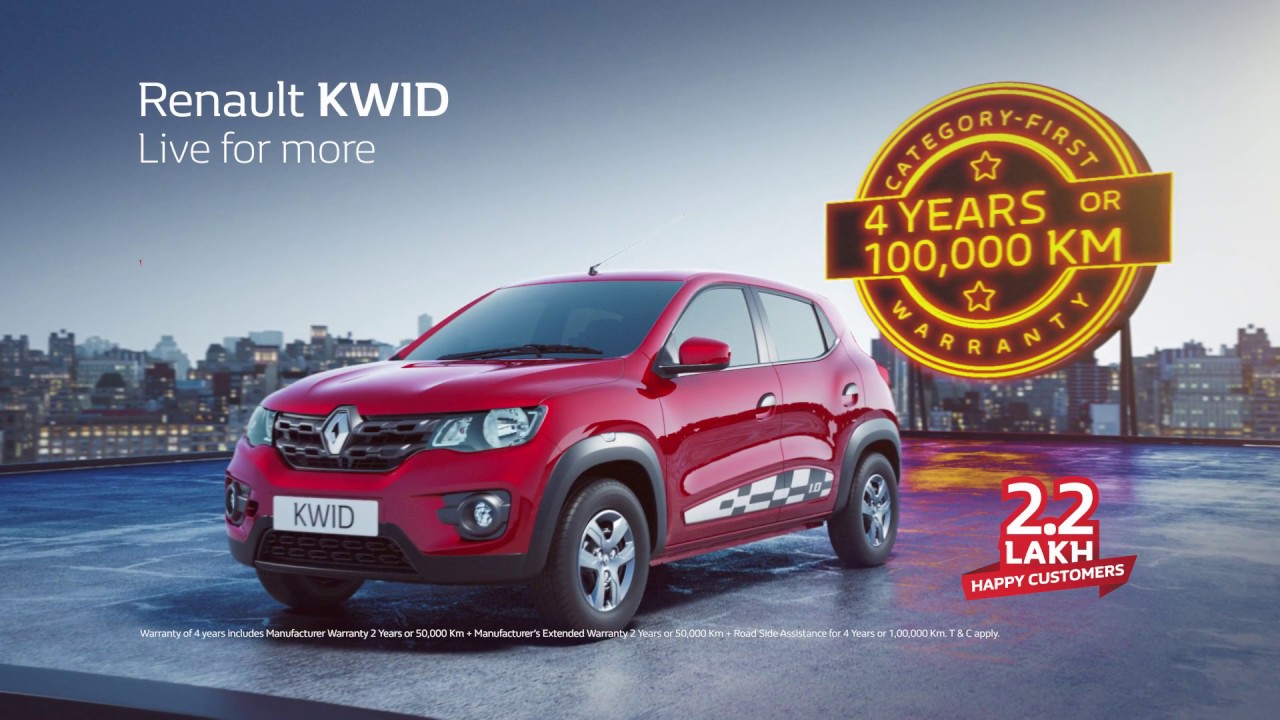 Renault KWID Firstinclass Warranty YouTube