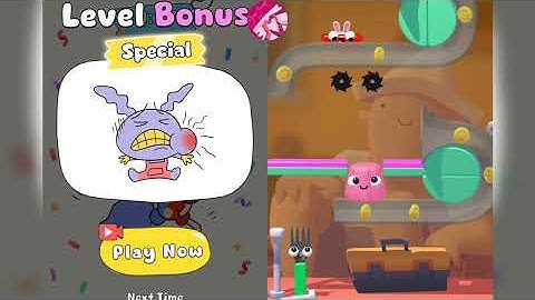 Help Monster 3 Tricky Puzzle vs Fork N Sausage - All Levels Gameplay (ASMR Video)