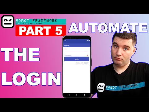 Robot Framework And Appium - Automate The Login Process