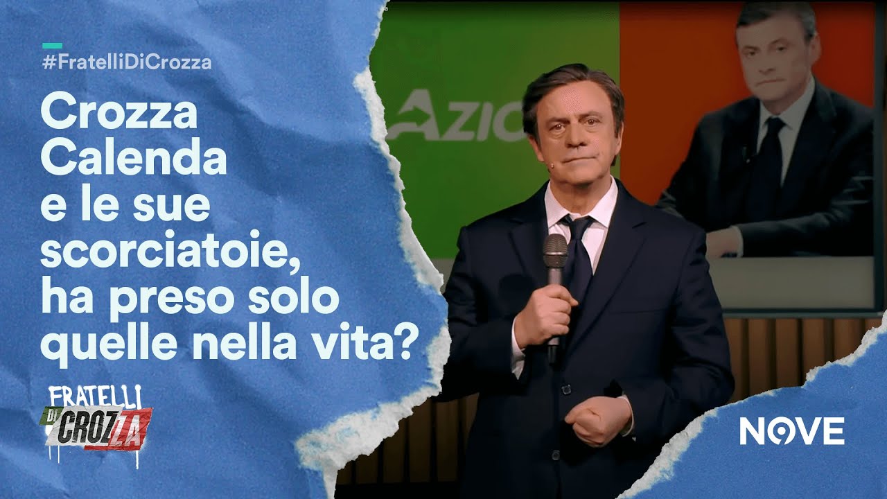 Crozza Calenda e le sue scorciatoie, ha preso solo quelle nella vita? | Fratelli di Crozza