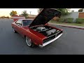 FOR SALE 1969 HELLCAT DODGE CHARGER / RESTOMOD / PROTOURING. CALL 9168567931. HELLCAT MOTOR, AC,