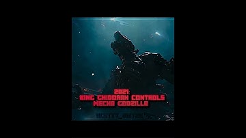 Ghidorah controls mecha Godzilla | King Ghidorah edit #godzilla #gxk #edit #edits #shorts #viral