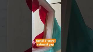 Tiyatro Sahnesine Çocuklar Bayılacak Evde Kendin Yap Kartonla Neler Yapılır? Sahneni Kur Ve Oynat