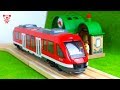 Train, tram,  bus, airplane, toy vehicles for kids