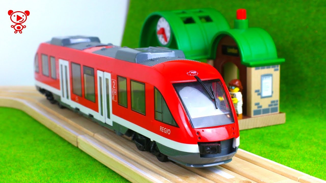 Train, tram, bus, airplane, toy vehicles - YouTube