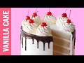 THE BEST EVER Vanilla Bean Cake Recipe! - The Scran Line