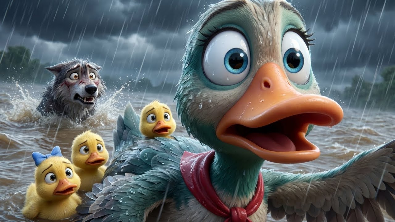 Song: Mama Duck’s Brave Heart – A Magical Forest Adventure for Kids!